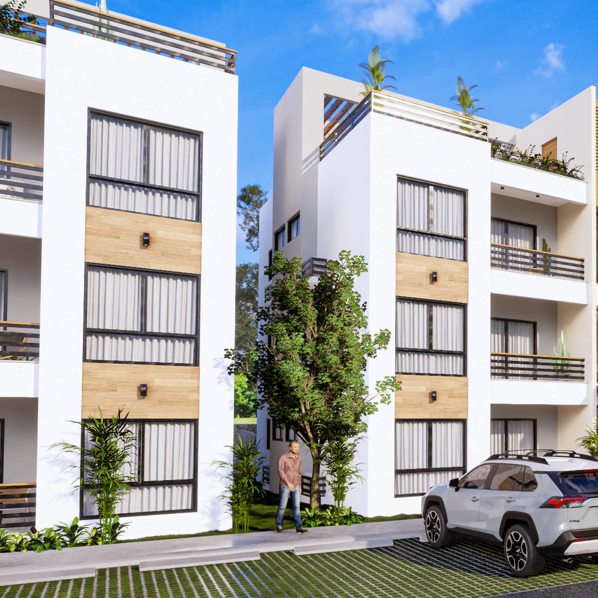 Apartamento en Balcones de Brisas de Punta Cana