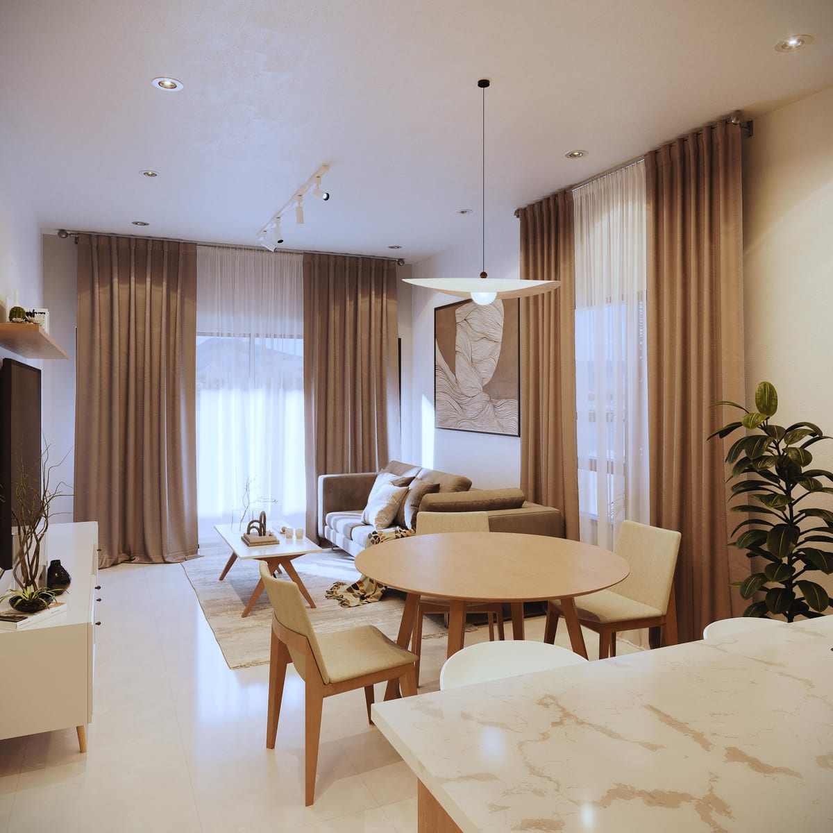 Apartamento en Residencial Ced VI, Brisas de Punta Cana